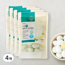 곰곰 깐메추리 유정란, 270g, 4봉