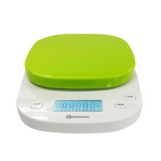 MAQUINO 日本 高精密0.1g電子料理秤, MKS-802, 綠光型, 2kg