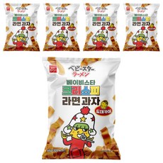 베이비스타 크리스피 라면과자 도데카이, 65g, 5개