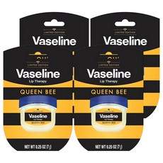바세린 립테라피 립밤, 퀸비, 7g, 4개