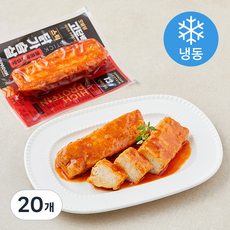 오빠닭 고단백 스틱 닭가슴살 매콤바베큐맛 (냉동), 100g, 20개, 1개입
