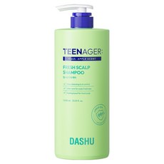 DASHU 每日青少年清新頭皮護理洗髮精, 1個, 1L