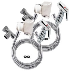 黏貼式迷你噴槍馬桶沖洗器組, 2套