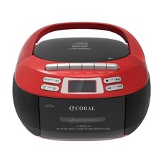 CORAL 全功能手提音響, USB播放, AM/FM收音機, AC 110V, 二號電池x6, CD-9900