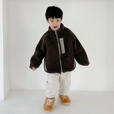 童款絨毛保暖外套