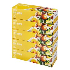 코멧 위생백, 중(M), 100개입, 5개