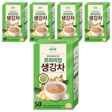 하이네 프리미엄 생강차, 15g, 50개입, 5개