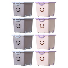 보노하우스 국내 제조 모던 해피박스, 그레이 + 아이보리, 4개