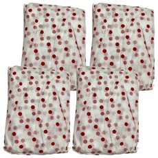 百貨King 厚磅圓點雨衣 Set 4 LDPE聚乙烯材質, 125 x 85cm, 顏色隨機, 4件