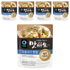 맛선생 멸치디포리 국물내기 한알, 100g, 5개