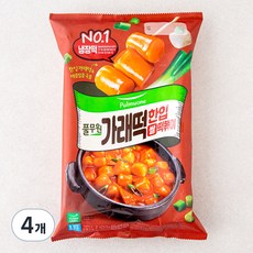 풀무원 가래떡 한입 떡볶이 2인분, 423.5g, 4개