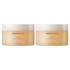 아로마티카 오렌지 클렌징 샤베트, 90g, 2개