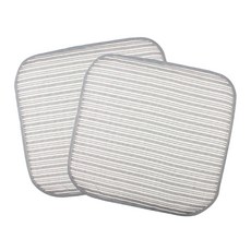 Lead home 涼感方型坐墊 2入, 灰色的