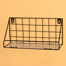 페어링 페미닌 벽걸이 선반, 블랙