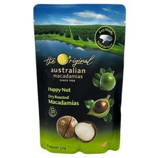 Macadamias Australia 頂級帶殼夏威夷果 原味 225g, 1包