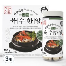 착한상점 해양심층수 소금이 들어간 멸치육수한알 30p, 90g, 6개
