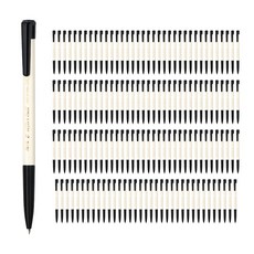 JAVAPEN e辦公室原子筆 0.7mm 12入, 黑色, 12個