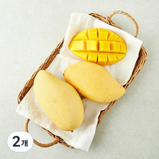 이웃마을 바로먹는 후숙망고 2개입, 2개, 950g(XXL)