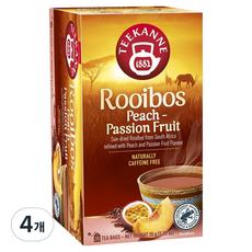 티칸 피치앤 패션후르츠 루이보스, 1.75g, 20개입, 4개