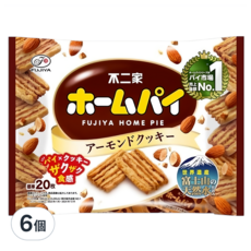 FUJIYA 不二家 杏仁風味千層酥, 6個, 140g