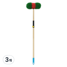 Planex 一鍵式菜瓜布刷 PDM-11-2, 3個, 混合色