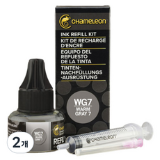 CHameLeon 漸層麥克筆墨水補充套組 CT9052 WG7, 1色, 2個