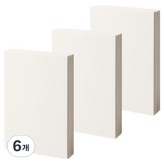 Modernary 自黏便利貼, 6個, 50張, 透明