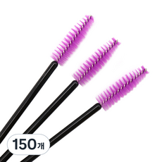 Jooang Objet Thunder 迷你睫毛刷, 08 黑桿桃紅刷, 150個