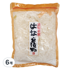 토호식품 유자단무지 슬라이스, 6개, 1kg