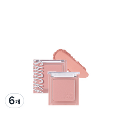 토니모리 더 쇼킹 스핀오프 블러셔 5.5g, 02 러브로지, 6개