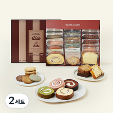 겐츠베이커리 시그니처 피스 15종 세트 1호 660g + 쇼핑백, 2세트