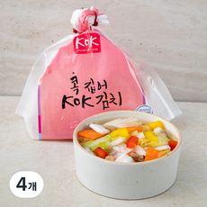 콕집어콕 아기 야채 백김치, 600g, 4개