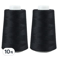 Sewing by Hand 40支2股縫紉線, 10個, 26 黑色
