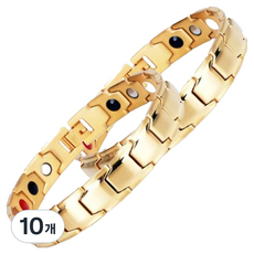 Potenkit 最棒的手鍊 金色 22 x 1.2 cm, 10個