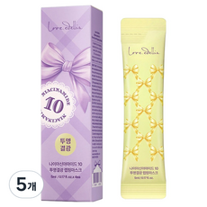 Love.edellis 菸鹼醯胺 10 透明光澤包覆面膜 20ml, 5個, 4入