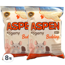 포그니 반려동물 아스펜 베딩 소프트, 450g, 8개