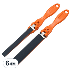 OON 핸드 샌드페이퍼 롤 바 2종 세트, 6세트