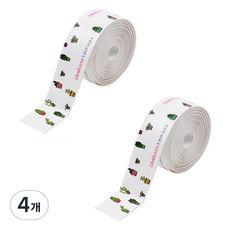 UNHEVE Nature 多用途防水膠帶 06 仙人掌 1.5m x 3.8cm, 4個