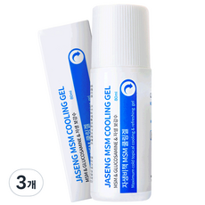 자생비책 MSM 쿨링 스포츠 쿨링 마사지 겔 80g, 1개입, 3개