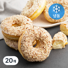 디앤비도너츠 아몬드화이트링 도넛 (냉동), 50g, 10개입, 2개