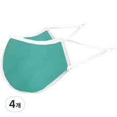 하하비샵 등산 방수 파스텔컬러 마스크 아동용 S, 1개입, 4개, 청록