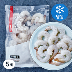 프라이드 흰다리 새우 (냉동), 5개, 300g