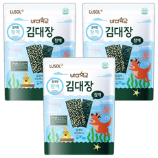 LUSOL 海苔 西海岸舒川海苔製造, 芝麻, 20g, 3包