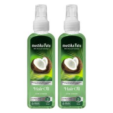 mustika ratu 椰子護髮油, 175ml, 2瓶