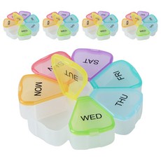 市場A色花藥盒顏色, 5個