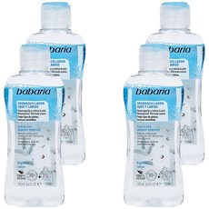babaria 眼唇卸妝液-溫和卸除防水彩妝 敏感肌適用, 100ml, 4瓶
