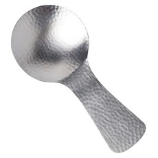 SALUS 佐藤金屬 槌目手感不鏽鋼茶葉匙 100 x 45 x 14mm, 1個