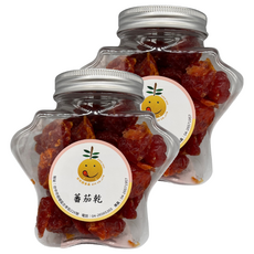 蕃茄乾罐 - 酸甜Q彈 健康零食首選 罐裝方便攜帶 隨時享受天然美味, 200g, 2罐