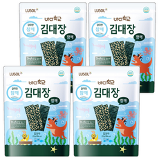 LUSOL 海苔 西海岸舒川海苔製造, 芝麻, 20g, 4包