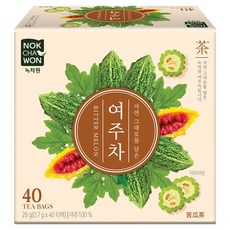 NOKCHAWON 綠茶園 苦瓜茶, 0.7g, 40入, 1個, 700mg